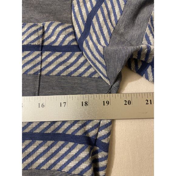 Vintage Penguin Club Mens‎ Size Medium Polo Striped Collar Buttons Golf - Picture 4 of 7